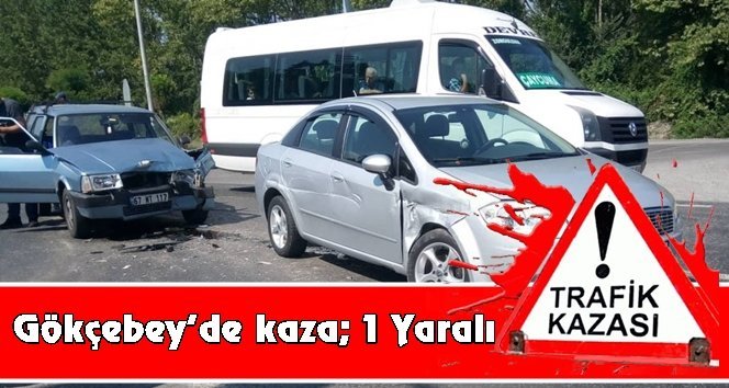 Devrek-Gökçebey yol ayrımında kaza…