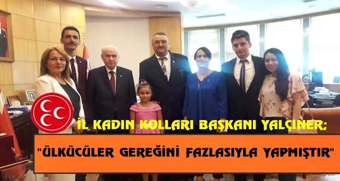 Yalçıner; “Bizde asla vazgeçmek yok”