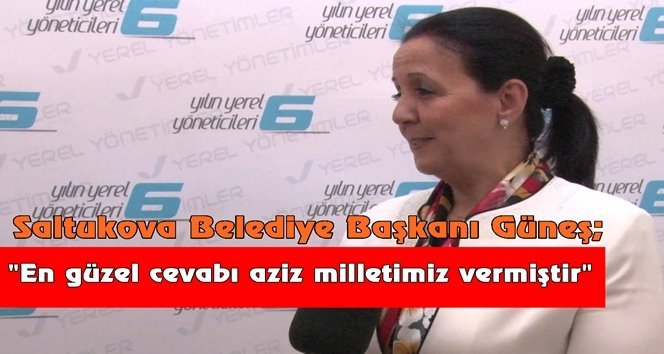 Güneş; “Darbe girişimini bir kez daha nefretle kınıyorum”