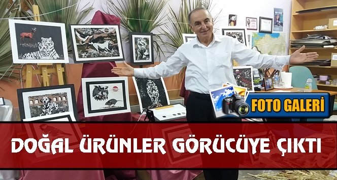 Filyos’ta doğal ürünlerden resim sergisi…