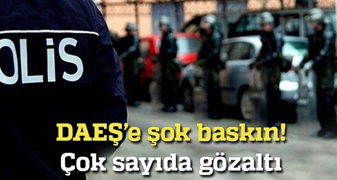 Zonguldak’ta DEAŞ operasyonu…