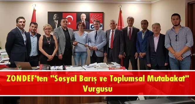 ZONDEF’ten CHP İstanbul İl Başkanlığına ziyaret…