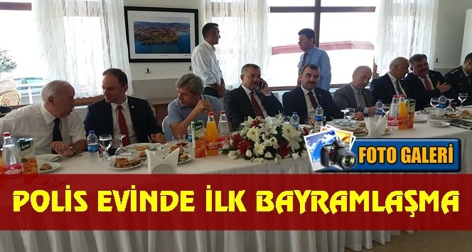 Zonguldak protokolü bayramlaştı…
