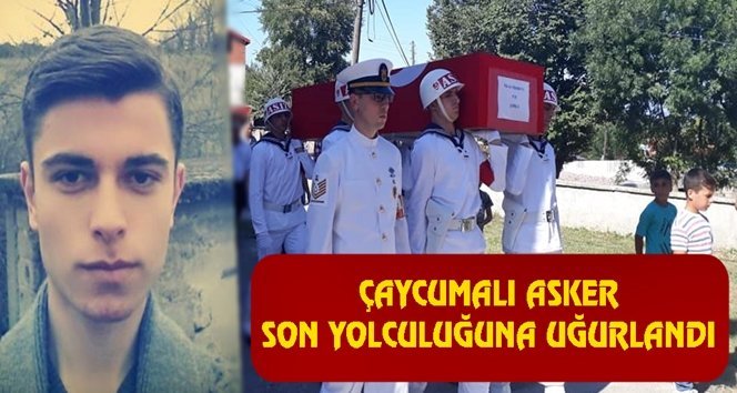 Birliğinde rahatsızlanıp hayatını kaybeden asker toprağa verildi