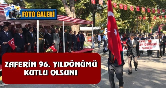 Zafer Bayramı’nın 96. yıl dönümü Zonguldak’ta kutlandı…