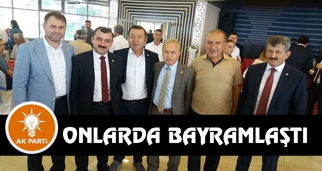 Alaborina’da bayramlaştılar…
