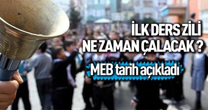 2018-2019 Eğitim-Öğretim yılı takvimi açıklandı…