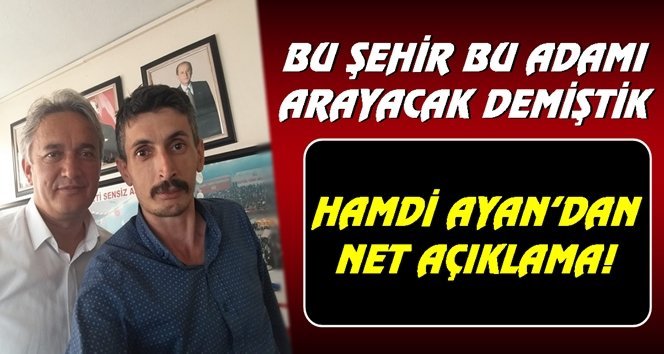 Ayan’dan kamuoyuna açıklama…