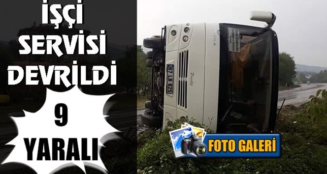 Maden işçileri kaza yaptı…