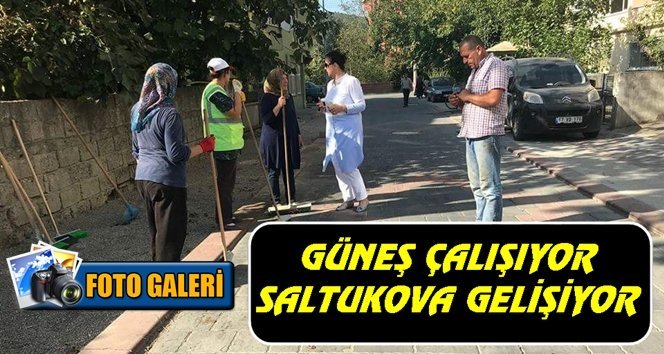 Başkan Güneş keşifte…