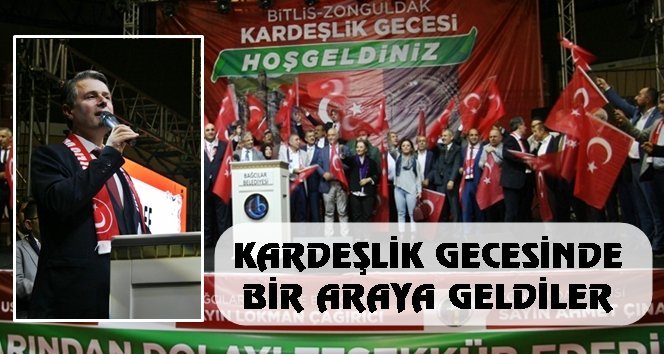 Zonguldaklılar kardeşlik gecesinde buluştu…