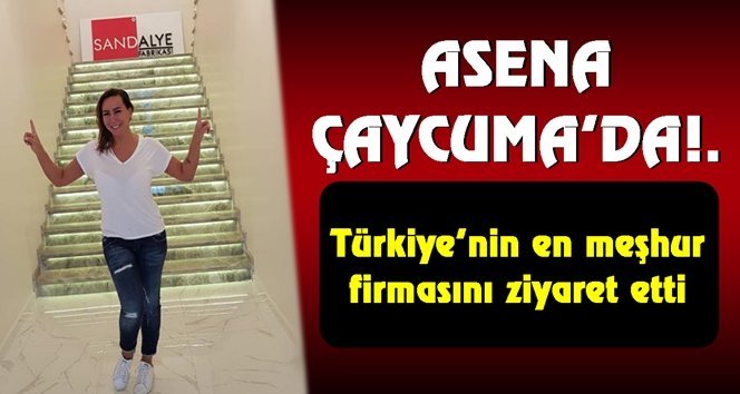 Survivor Asena’dan sandalye fabrikasına ziyaret…
