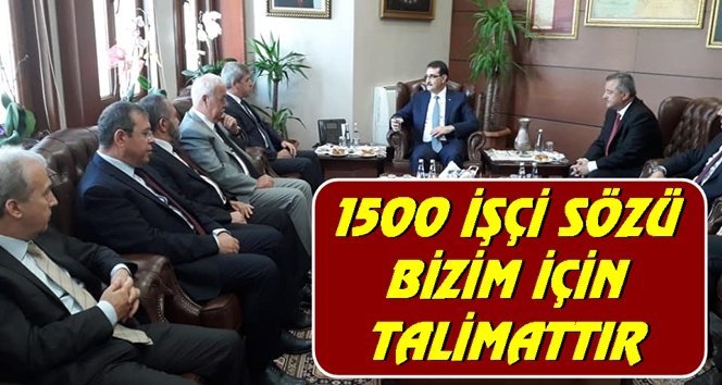 Bakan Dönmez işçi alımı ile ilgili açıklamayı yaptı…