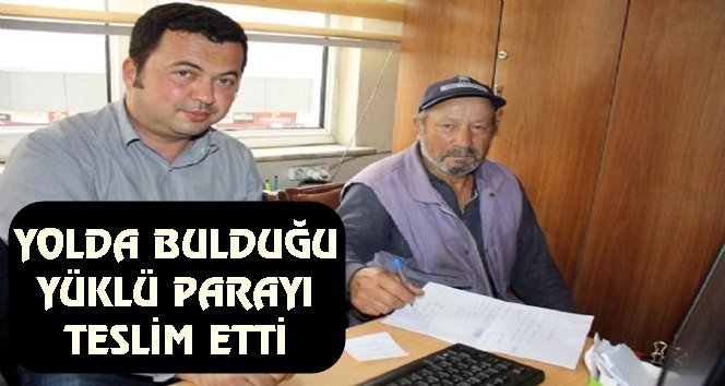 “Benden misliyle çıkar” dedi, belediyeye teslim etti…