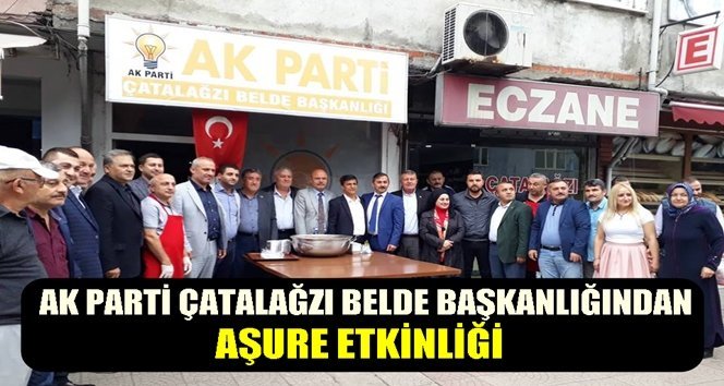 Aşure etkinliğinde bir araya geldiler….