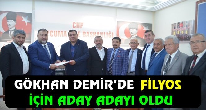 Demir’de aday adaylığını açıkladı…