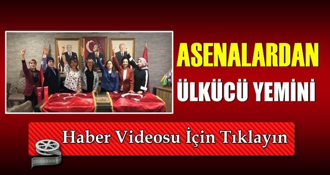 Gür sesle böyle yemin ettiler…