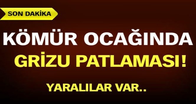 Özel maden ocağında patlama: 3 işçi mahsur!.