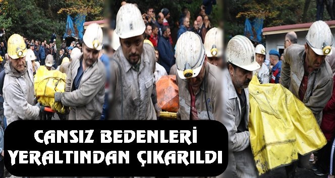 3 işçinin cansız bedenine ulaşıldı