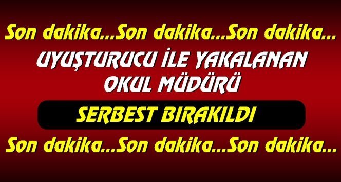 Çaycuma’daki okul müdürü adli kontrolle serbest!…
