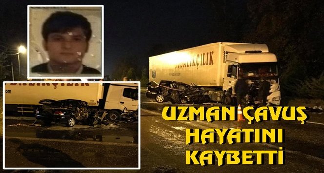 Çaycuma’da feci kaza; 1 Ölü