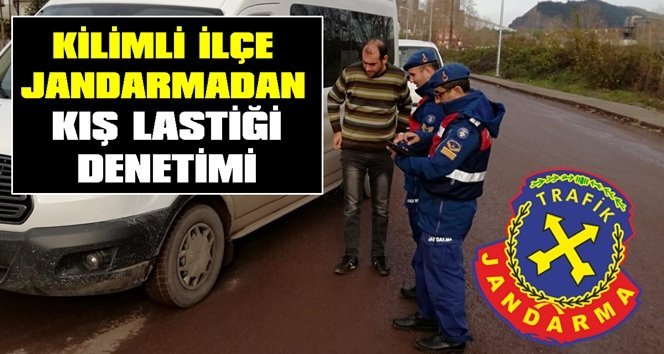 Kilimli trafik jandarma denetimde…