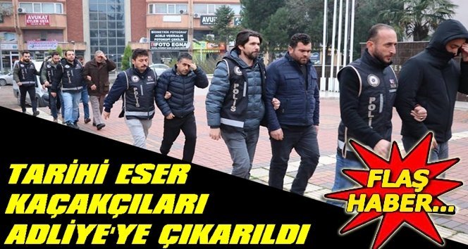 Çaycuma Emniyet Müdürü ve 11 şüpheli hakim karşısında…