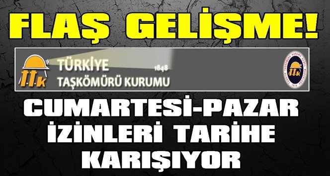 TTK’da Cumartesi ve Pazar günü çalışılacak!…
