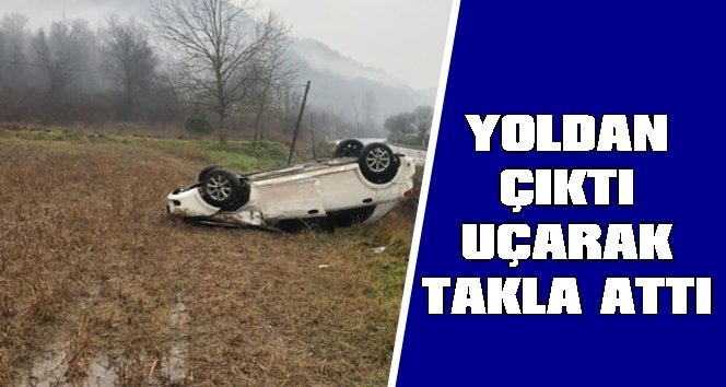Tarlaya uçtu!…