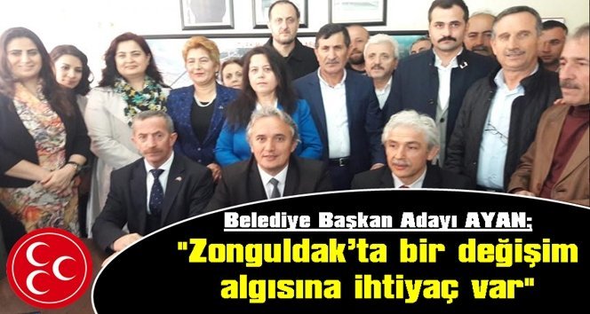 Ayan iddialı konuştu, değişime ihtiyaç var dedi…