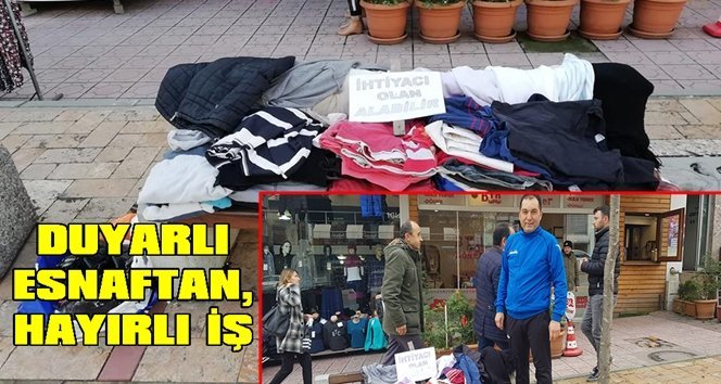 Bu stanttan “İhtiyacı Olan Alabilir”…