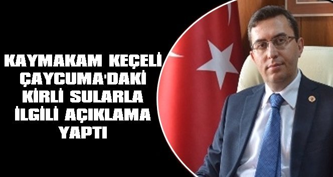 “Gerekli su analizleri yapıldı”