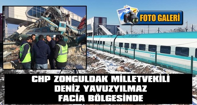 Yavuzyılmaz Ankara’daki tren kazasını inceledi…