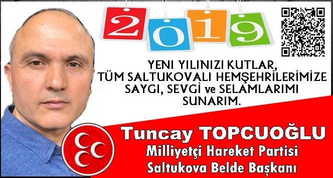 Topcuoğlu’nun yeni yıl mesajı…