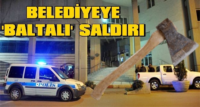 Baltayla saldırdı!…