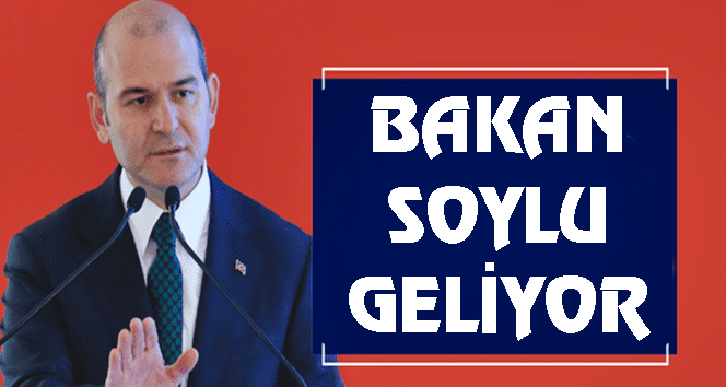 İçişleri Bakanı Süleyman Soylu Zonguldak’a geliyor…