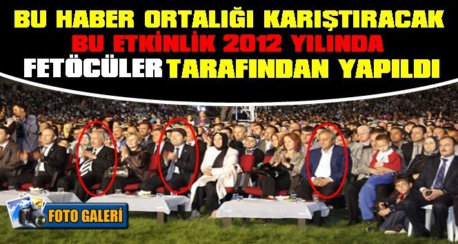 2012 yılında Zonguldak’ta FETÖCÜLER tarafından yapıldı!.