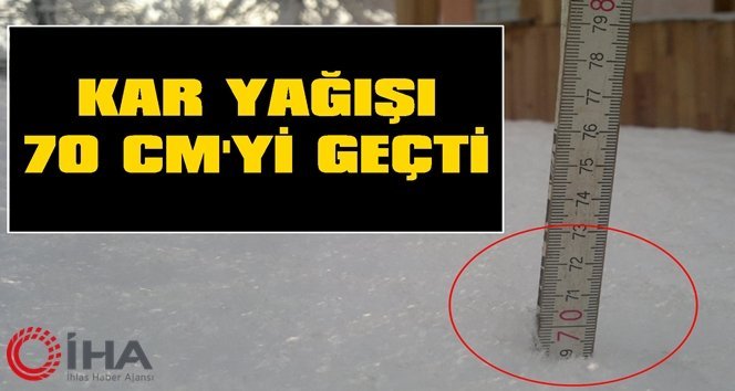 Zonguldak yoğun kar yağışı etkisi altına girdi…