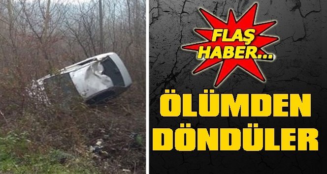 Çaycuma-Bartın karayolunda trafik kazası…