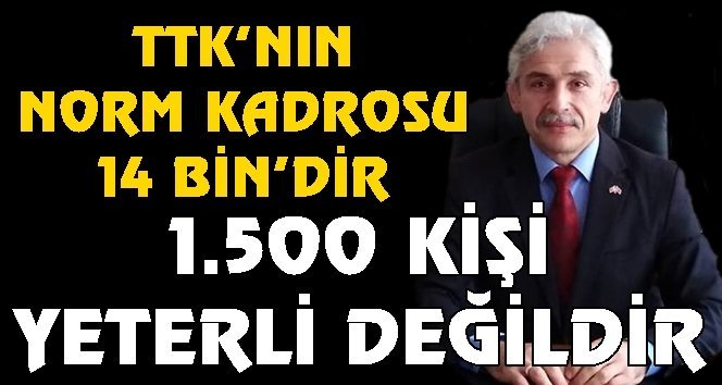 MHP İl Başkanı Demirköse; “İşçi alımını 2’ye ayırmak umudu su istimal etmektir”