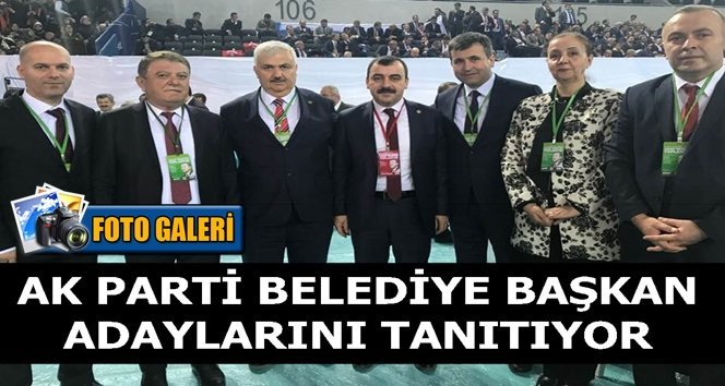 Zonguldak’ın “AK” yüzleri sahnede…