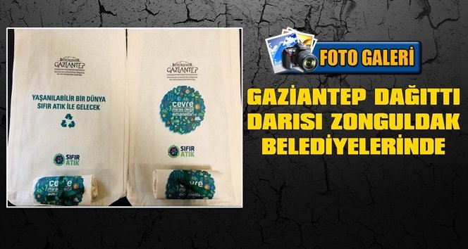 Gaziantep’te doğa dostu ürünler dağıtıldı…