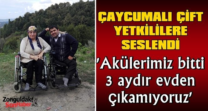 Çaycumalılar bu engelli çift sizlere seslendi!…