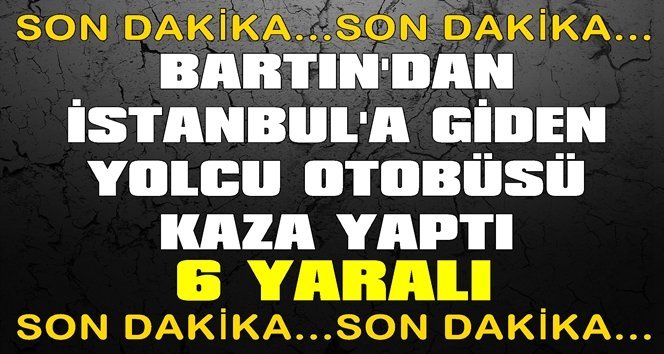 40 yolcudan 6 kişi yaralandı…