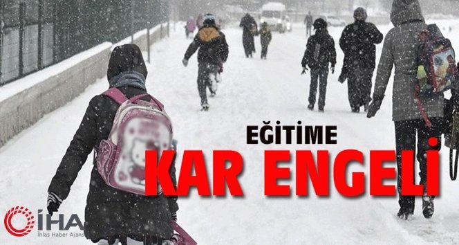 Eğitime bir gün daha ara verildi