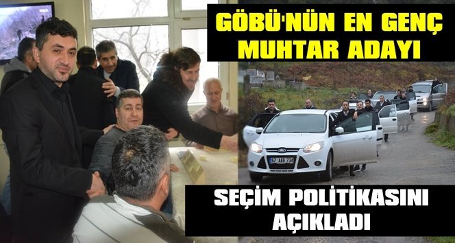 Göbü’ye “Erdeniz”leri aşarak geliyor…