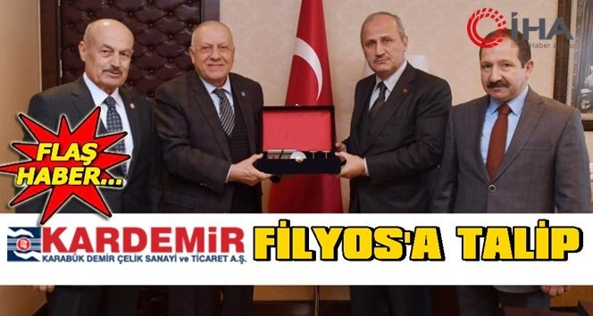 Filyos Liman projesine talip oldu…