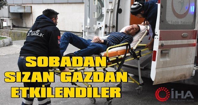 Evli çift gazdan etkilendi…