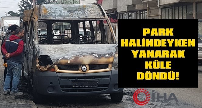 Alevlere teslim oldu…