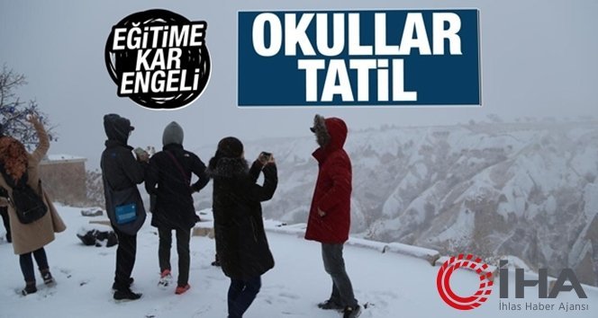 Zonguldak’ta okullar bir gün tatil edildi